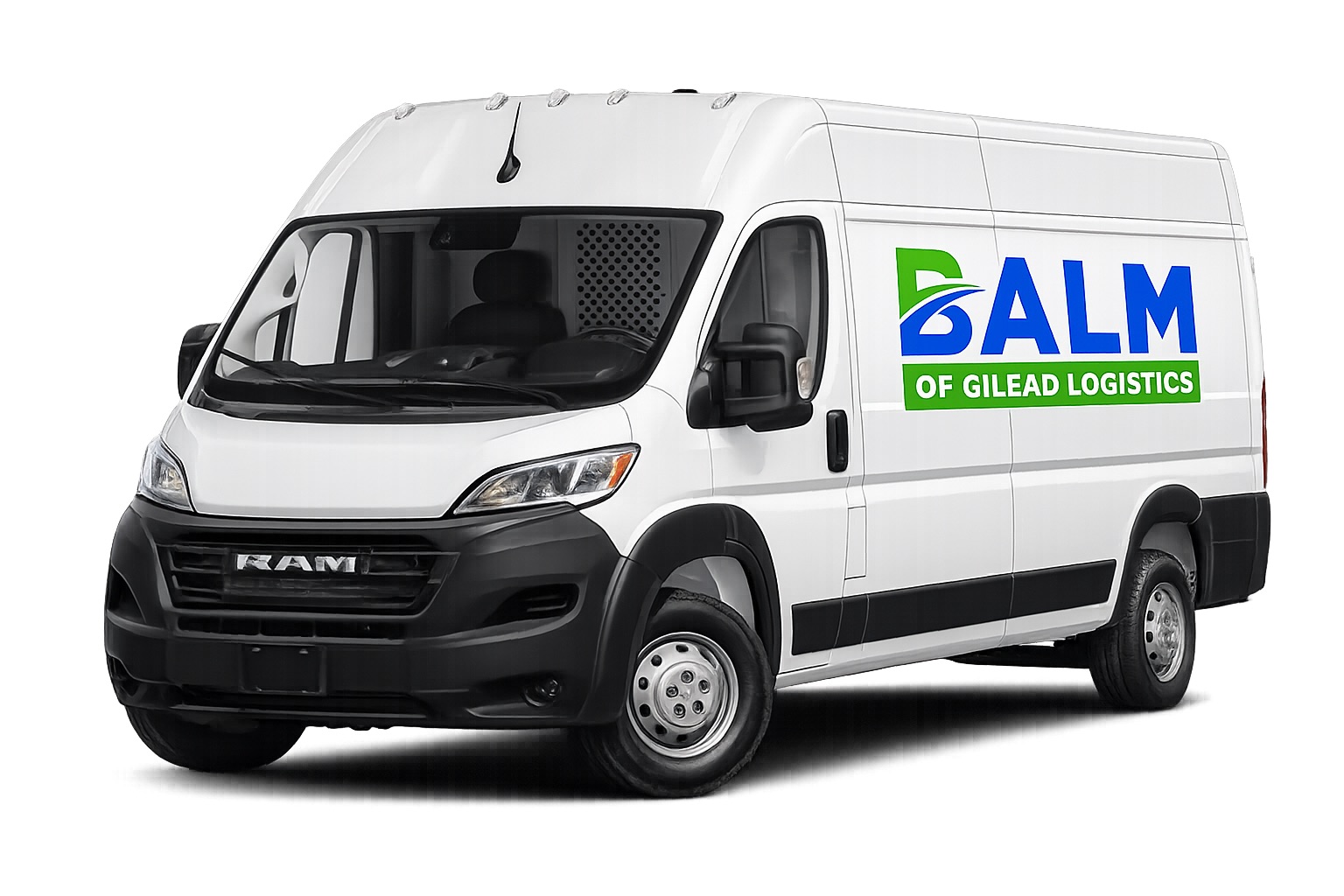 Balm of Gilead Logistics cargo van